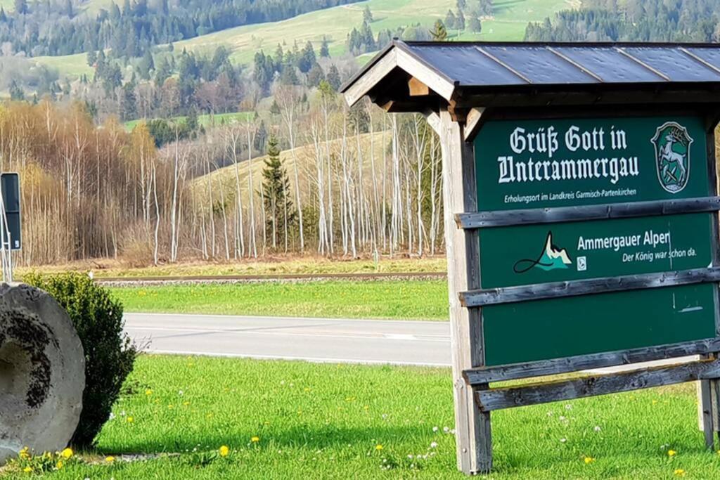 Oberland-Ferienwohnung Inkl Koenigscard Bis Zu 150 Attraktionen Inkl Унтераммергау Екстер'єр фото